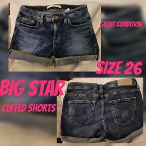 Size 26 Big Star Shorts